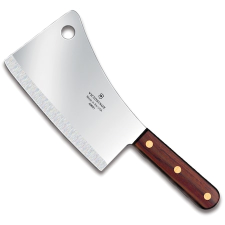 Swiss Army Brands 2024 Victorinox 40091 Kitchen Walnut Cleaver, 7In X 3In, 1 Lb. VIC-7.6059.9
